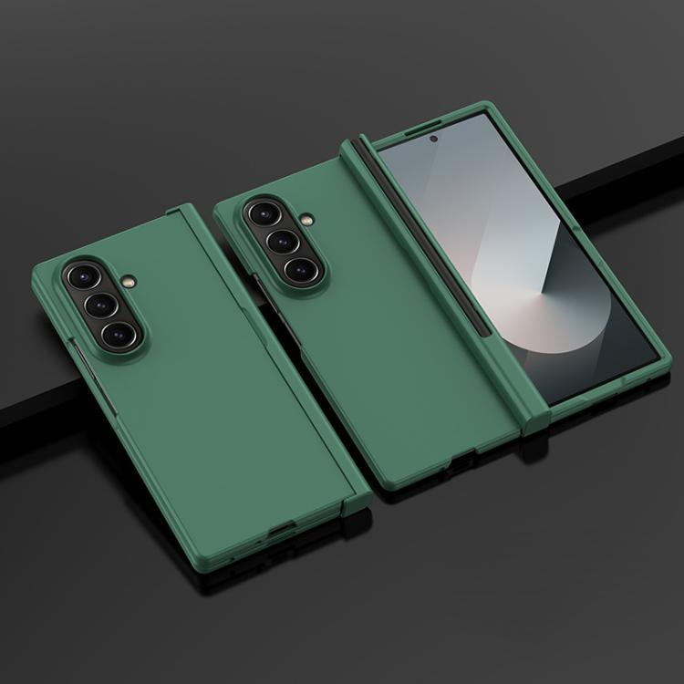For Samsung Galaxy Z Fold7 5G Integrated Pen Slot Hinge Folding Phone Case, No Stylus