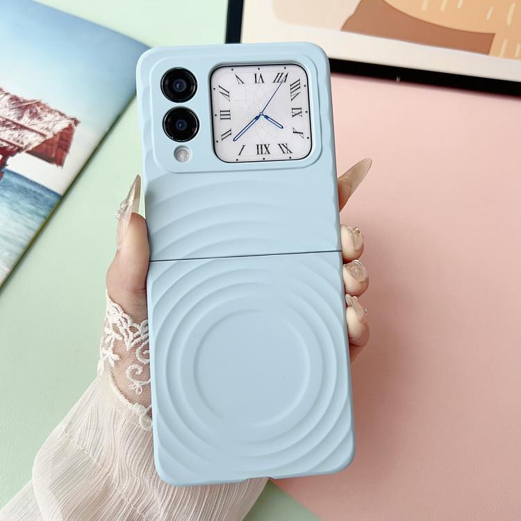 For Huawei nova Flip Wave Texture MagSafe Skin Feel PC Phone Case