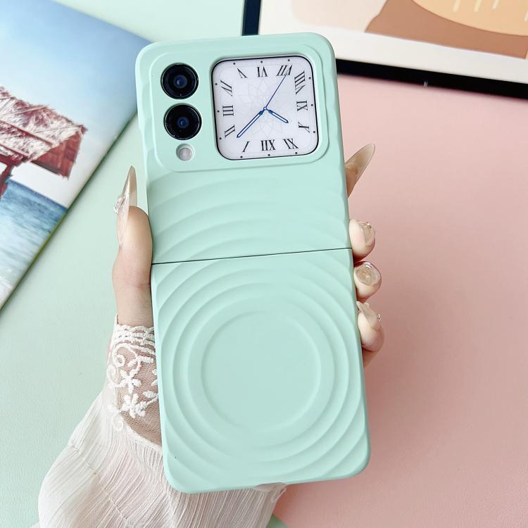 For Huawei nova Flip Wave Texture MagSafe Skin Feel PC Phone Case