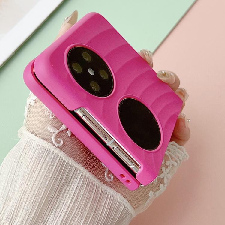 For Huawei Pocket 2 Wave Texture MagSafe Skin Feel PC Phone Case