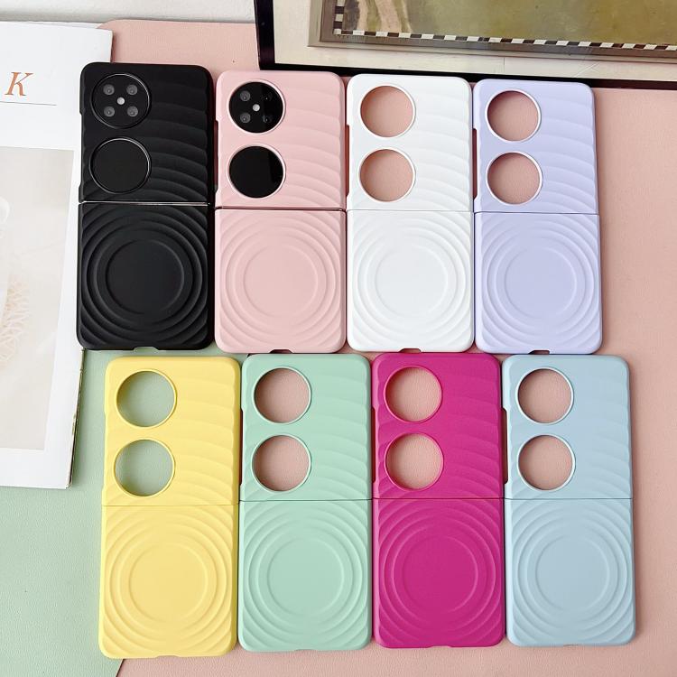 For Huawei Pocket 2 Wave Texture MagSafe Skin Feel PC Phone Case