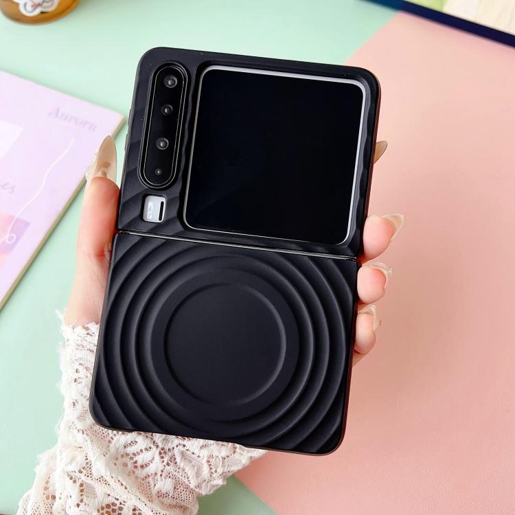 For Huawei Pura X Wave Texture MagSafe Skin Feel PC Phone Case