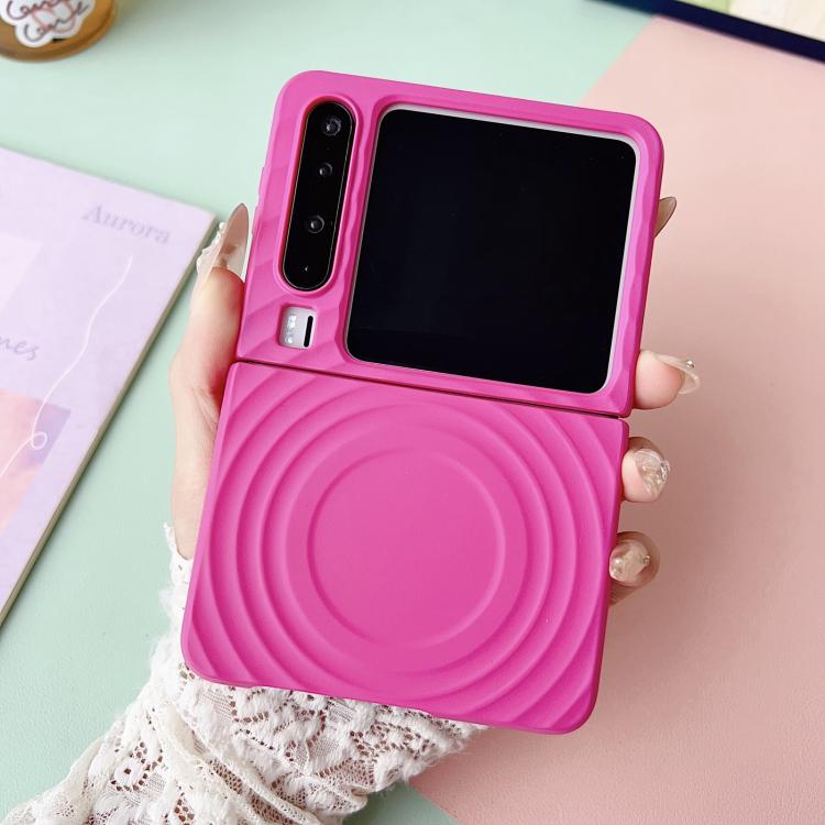 For Huawei Pura X Wave Texture MagSafe Skin Feel PC Phone Case