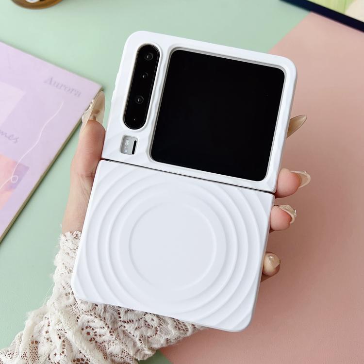 For Huawei Pura X Wave Texture MagSafe Skin Feel PC Phone Case