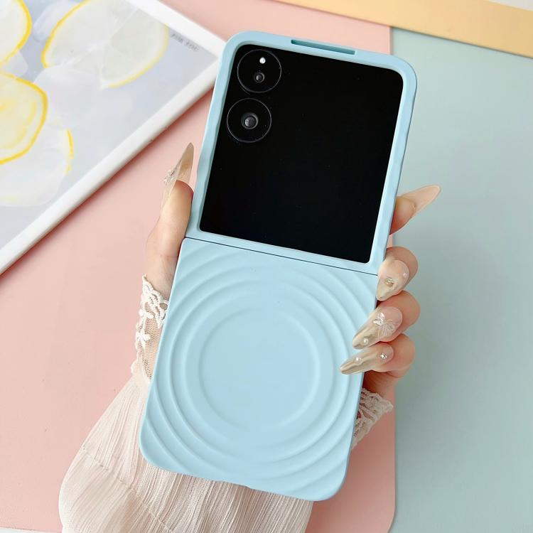 For Xiaomi Mix Flip Wave Texture MagSafe Skin Feel PC Phone Case