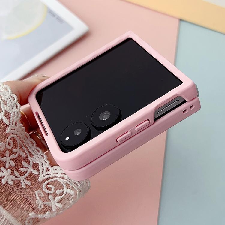 For Xiaomi Mix Flip 2 Wave Texture MagSafe Skin Feel PC Phone Case