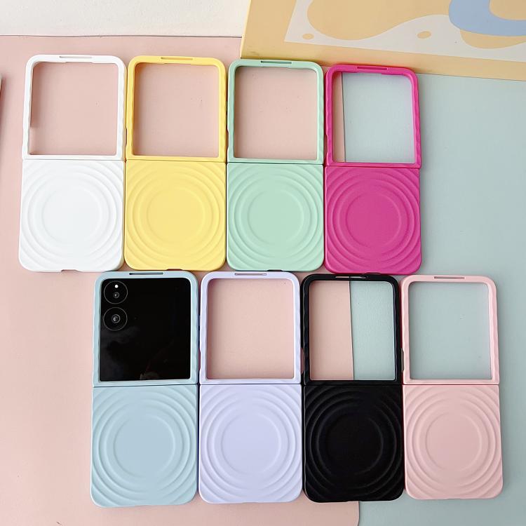 For Xiaomi Mix Flip 2 Wave Texture MagSafe Skin Feel PC Phone Case