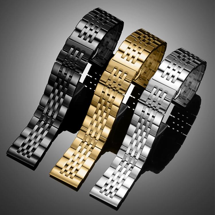 For Redmi Watch 3 20mm xDfind Seven-bead Solid Stainless Steel Watch Band