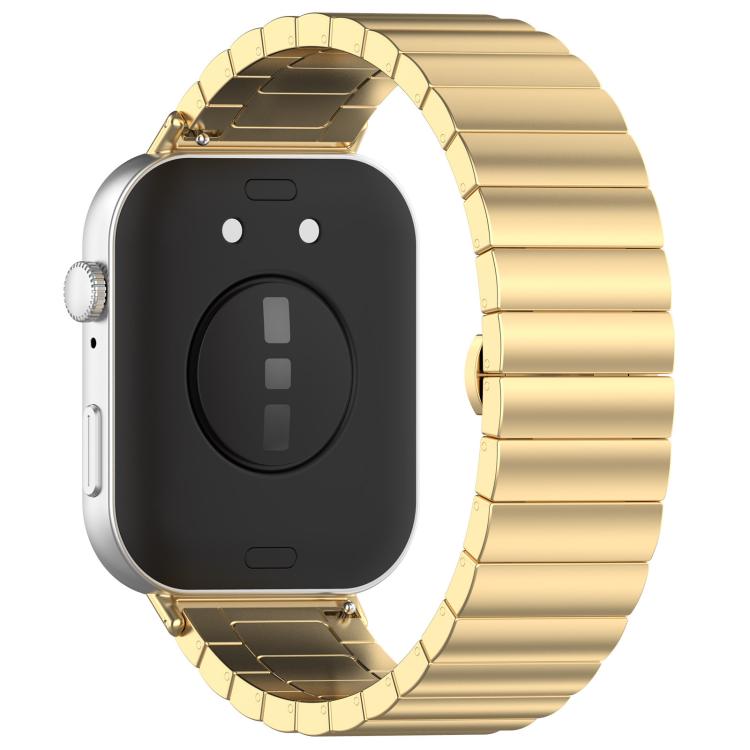 For Huawei Watch Fit4 / Fit3 / Fit4 Pro 20mm xDfind One-bead Bamboo Solid Stainless Steel Watch Band