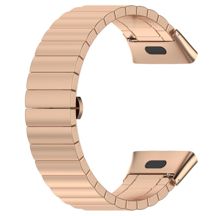 For Redmi Watch 3 Active / Lite 20mm xDfind One-bead Bamboo Solid Stainless Steel Watch Band