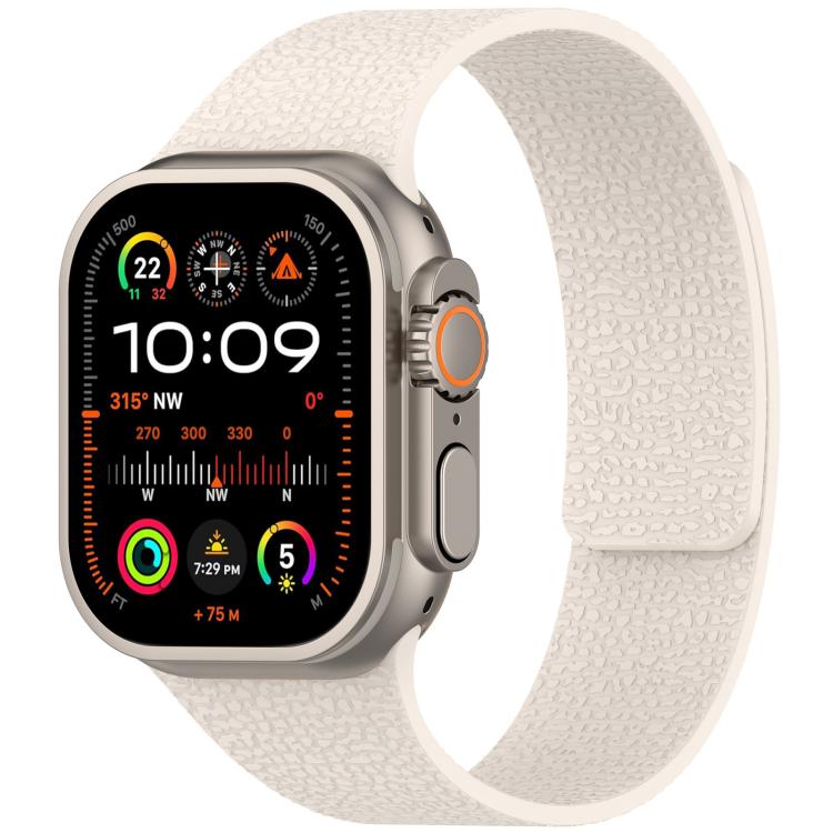 For Apple Watch 38 / 40 / 41 / S10 42mm xDfind Litchi Texture Magnetic Silicone Watch Band