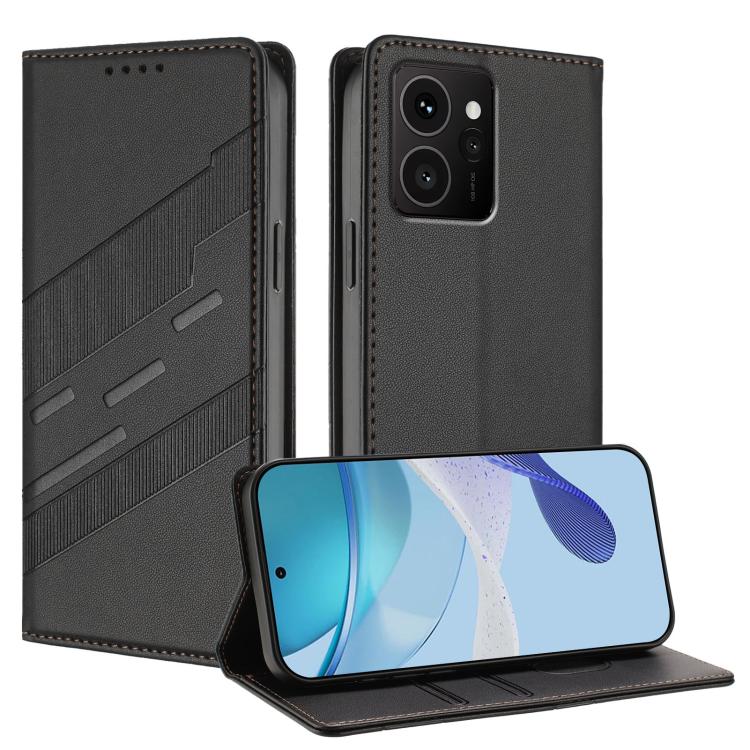 For HMD Skyline Embossed Multi-functional Wallet Retro Leather Phone Case