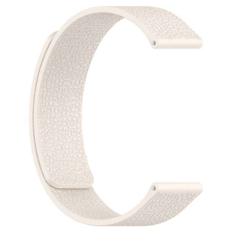 14mm xDfind Flat Head Litchi Texture Magnetic Silicone Watch Band