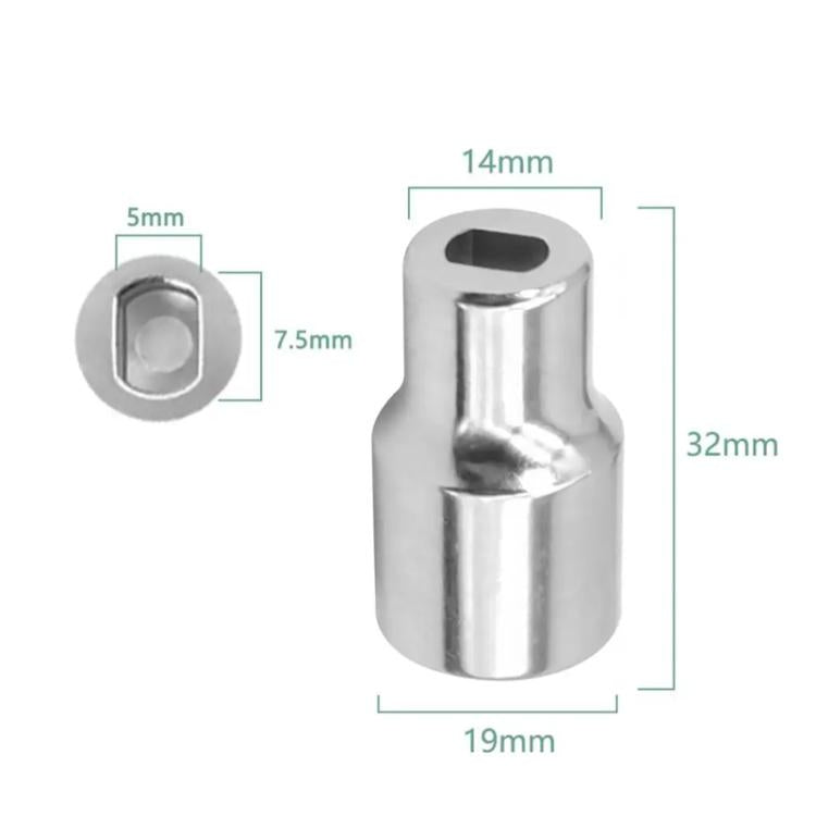 Universal Shock Absorber Socket Shock Absorber Rod Tool - Silver