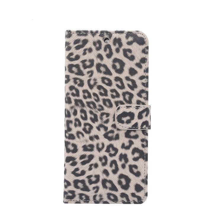 For Samsung Galaxy Note20 Leopard Pattern Horizontal Flip Leather Case with Holder & Card Slots