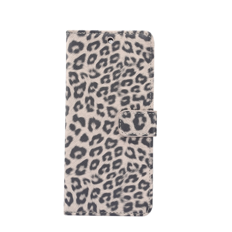 For Samsung Galaxy Note20 Ultra Leopard Pattern Horizontal Flip Leather Case with Holder & Card Slots