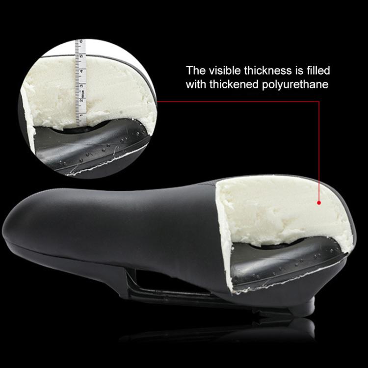 Mountain Bike Shock-absorbing Spring Seat Saddle - Black