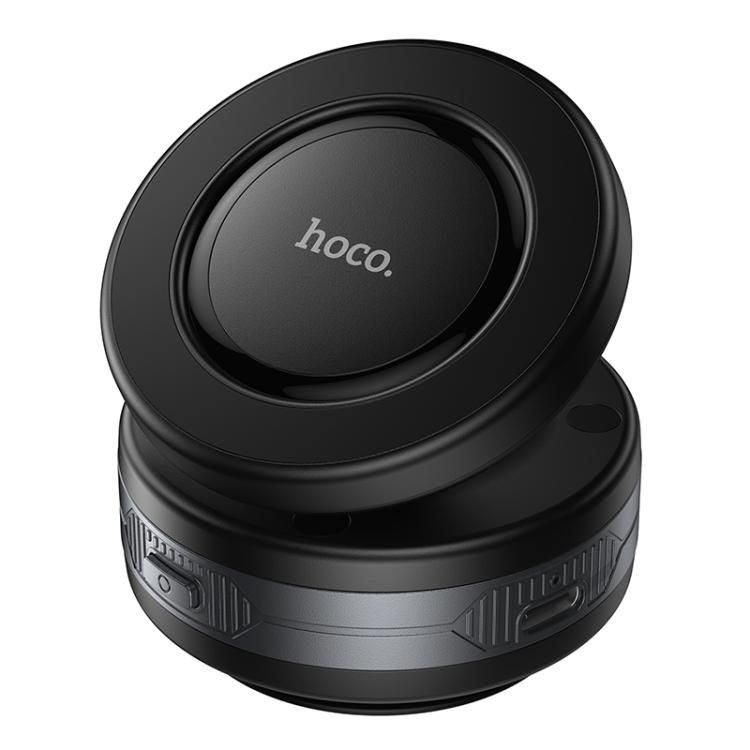 hoco H87 Dragon Electric Suction Cup Ring Magnetic Car Holder - Black