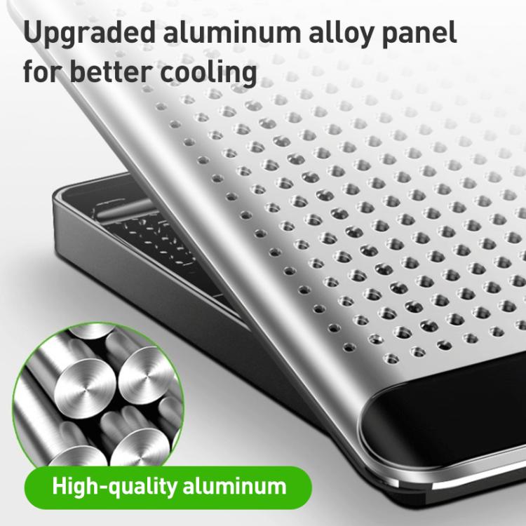 NUOXI Q5A 6-Speed Adjustable 6-Core Large Fan Cooling Pad