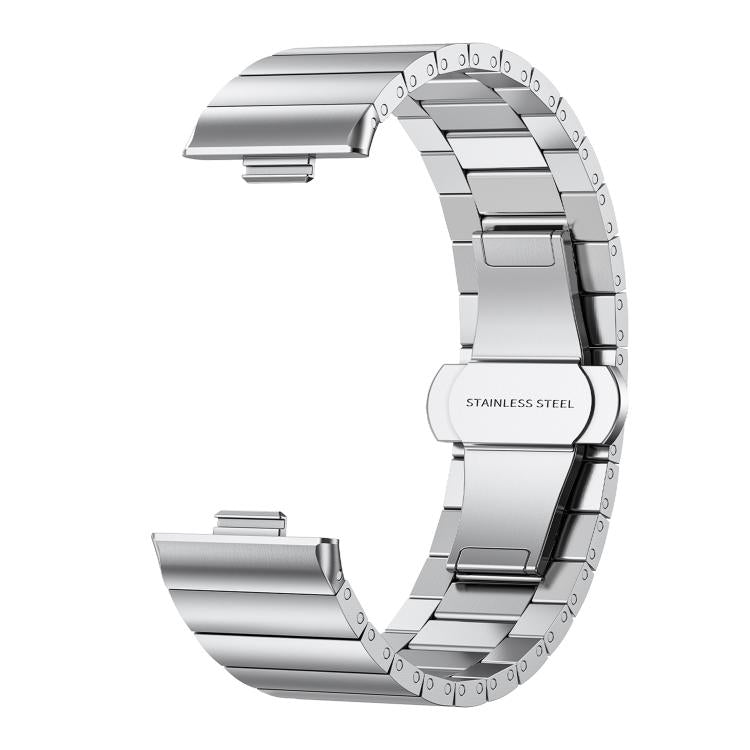 For Huawei Watch Fit 5 / 5 Pro / 4 / 4 Pro Bamboo Stainless Steel Watch Band