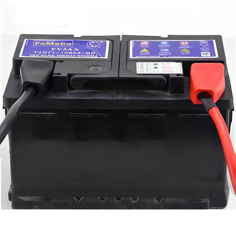 2pcs/Pack Car Battery Wire Terminal Protection Cover Battery Positive Negative Top Post Cap - Black Red