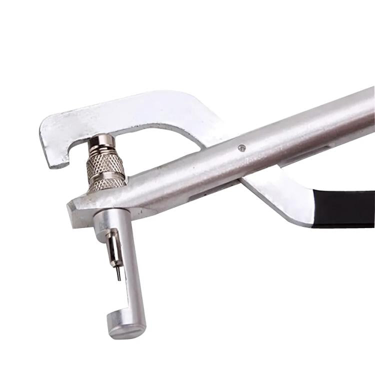 Handheld Metal Watch Band Removal Pliers Watch Pin Remover Watch Repair Tools - Black Silver