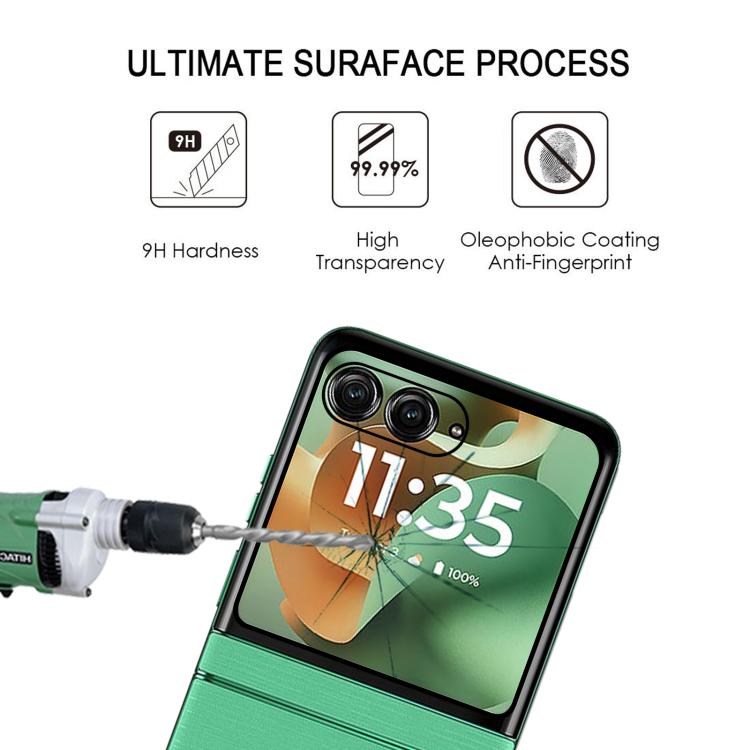 For Motorola Razr 60 25pcs 3D Hot Bending Edge Glue HD Curved Tempered Glass Film