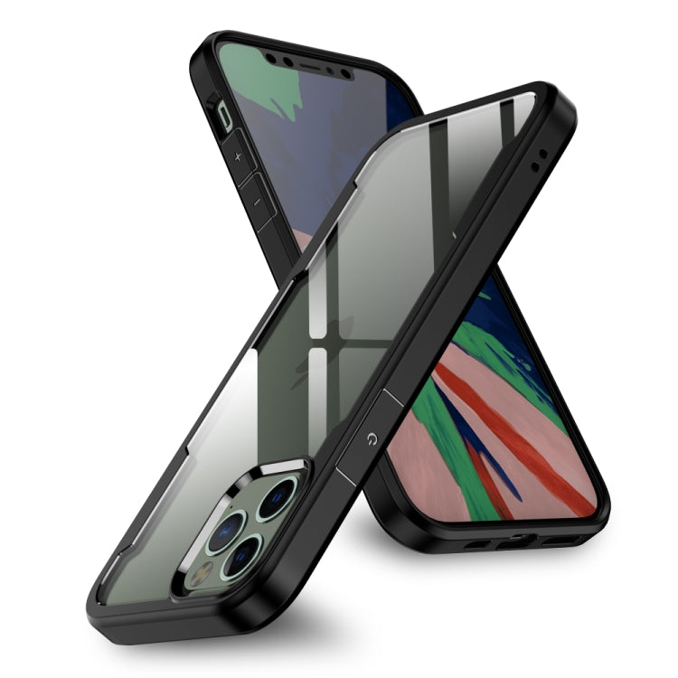For iPhone 12 / 12 Pro Freelander Shockproof TPU + PC Case