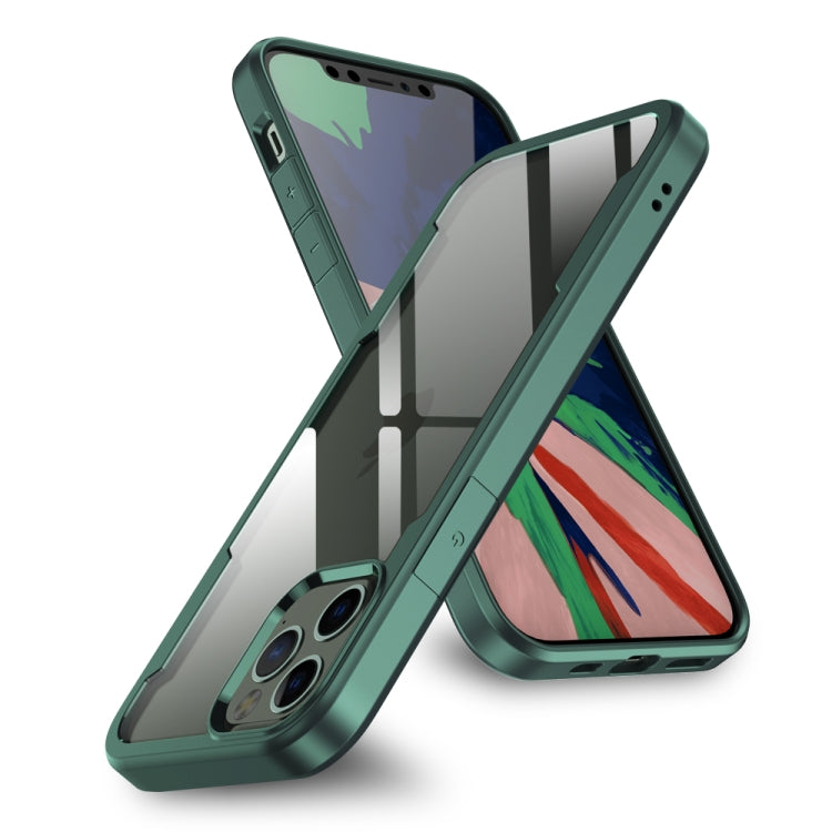 For iPhone 12 / 12 Pro Freelander Shockproof TPU + PC Case