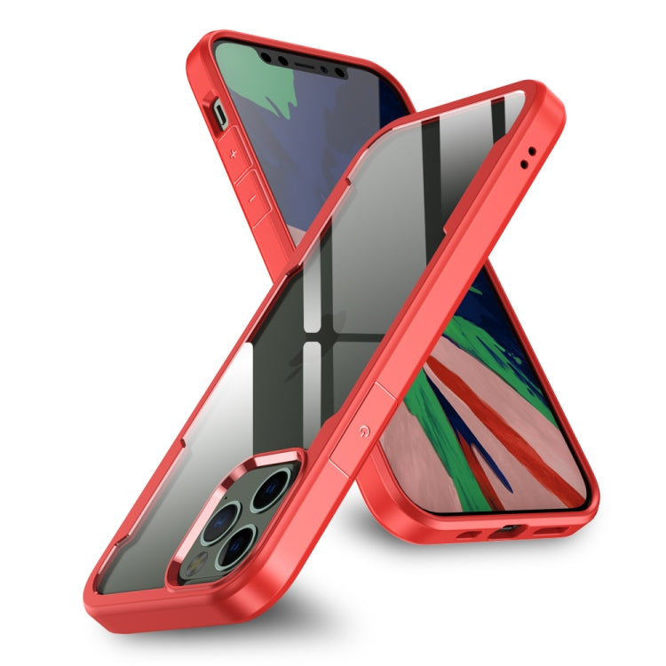 For iPhone 12 Pro Max Freelander Shockproof TPU + PC Case