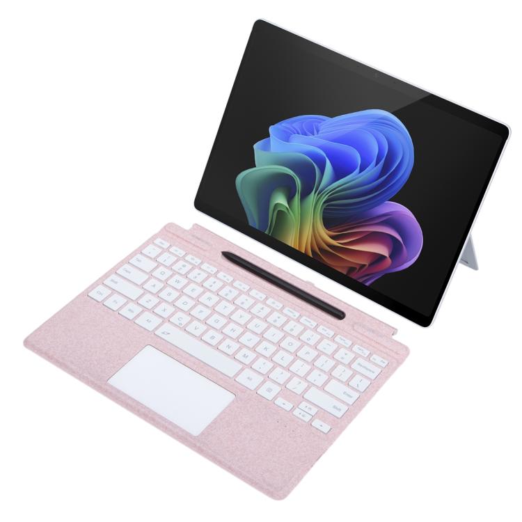 For MicroSoft Surface Pro 9 / 10 / 11 / 12 Single Color Backlight Tablet Bluetooth Keyboard with Touch Pad