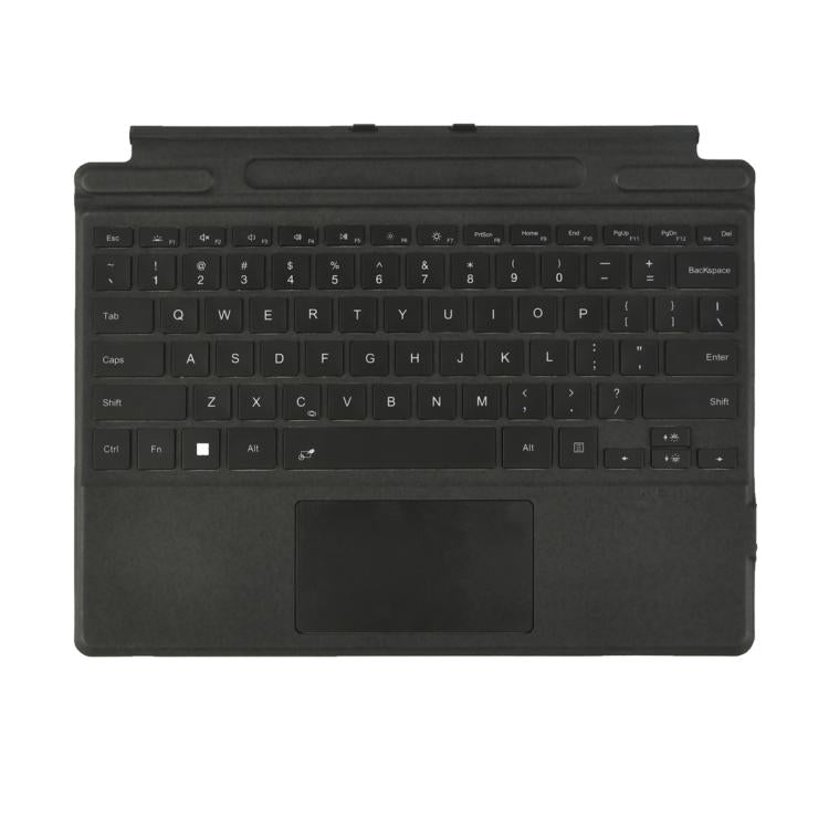 For MicroSoft Surface Pro 9 / 10 / 11 / 12 Single Color Backlight Tablet Bluetooth Keyboard with Touch Pad