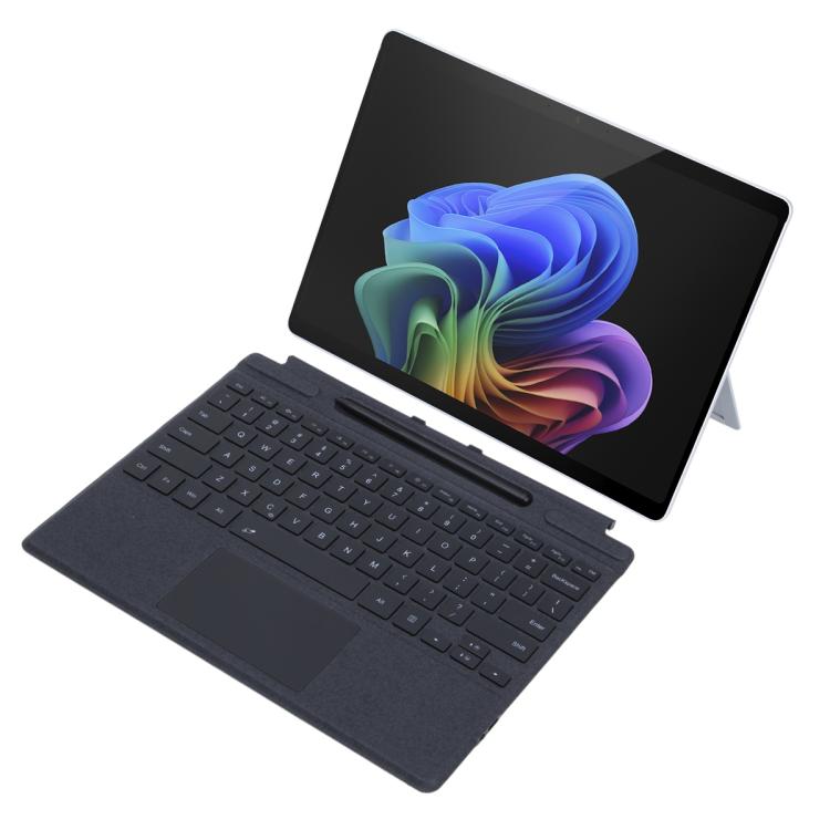 For MicroSoft Surface Pro 9 / 10 / 11 / 12 Single Color Backlight Tablet Bluetooth Keyboard with Touch Pad