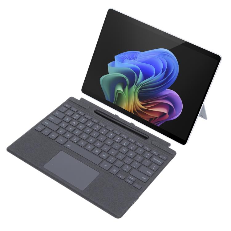 For MicroSoft Surface Pro 9 / 10 / 11 / 12 Single Color Backlight Tablet Bluetooth Keyboard with Touch Pad