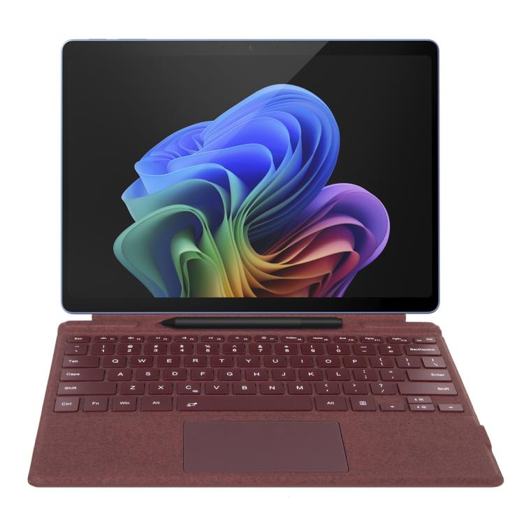 For MicroSoft Surface Pro 9 / 10 / 11 / 12 Single Color Backlight Tablet Bluetooth Keyboard with Touch Pad