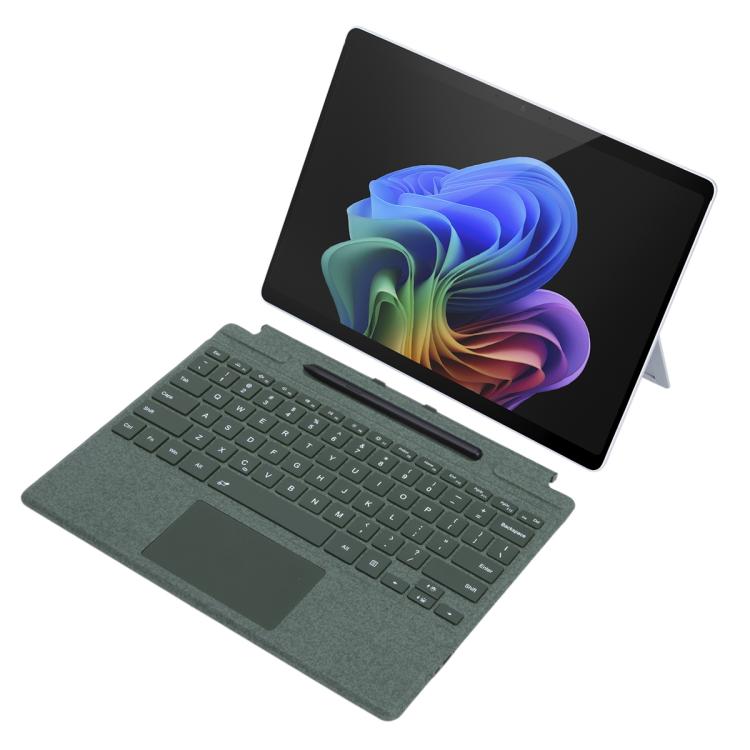 For MicroSoft Surface Pro 9 / 10 / 11 / 12 Single Color Backlight Tablet Bluetooth Keyboard with Touch Pad
