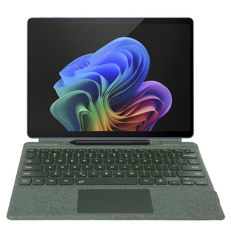 For MicroSoft Surface Pro 9 / 10 / 11 / 12 Single Color Backlight Tablet Bluetooth Keyboard with Touch Pad