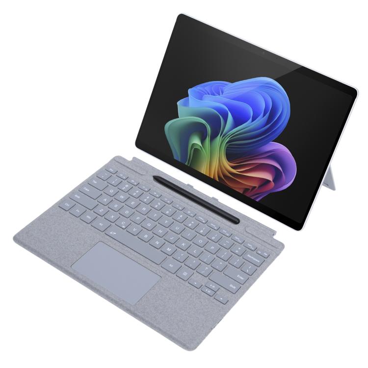 For MicroSoft Surface Pro 9 / 10 / 11 / 12 Single Color Backlight Tablet Bluetooth Keyboard with Touch Pad