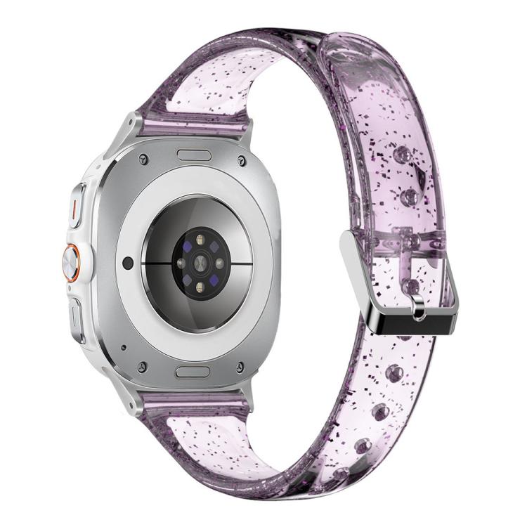 For Samsung Galaxy Watch Ultra 47mm / Ultra 2025 Glitter TPU Watch Band