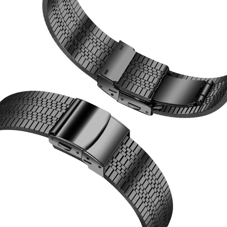 For Samsung Galaxy Watch Ultra 47mm / Ultra 2025 Turtle Buckle Five Beads Stainless Steel Watch Band
