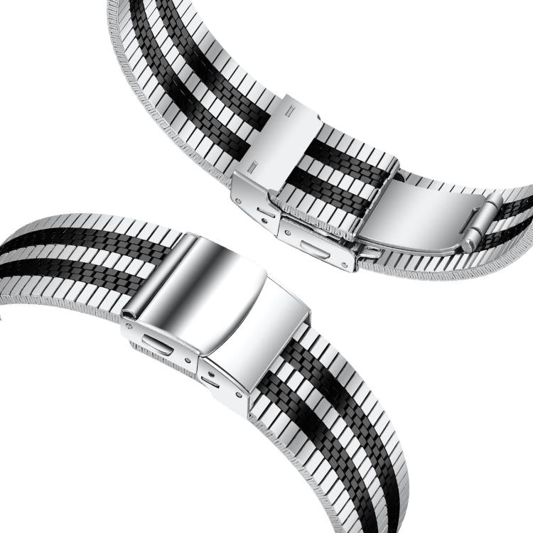 For Samsung Galaxy Watch Ultra 47mm / Ultra 2025 Turtle Buckle Five Beads Stainless Steel Watch Band