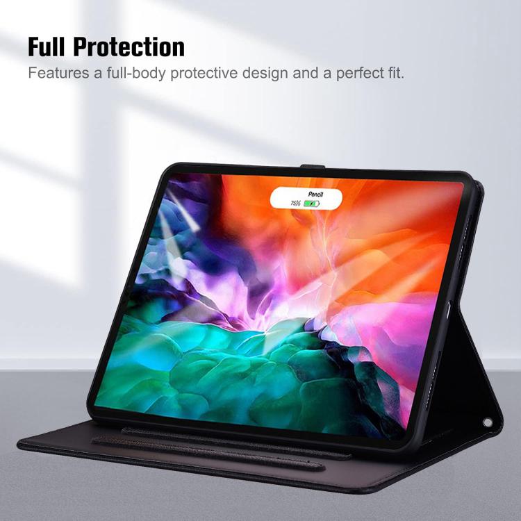 For iPad 2025 / 2022 Cat Skin-feel Litchi Leather Smart Tablet Case
