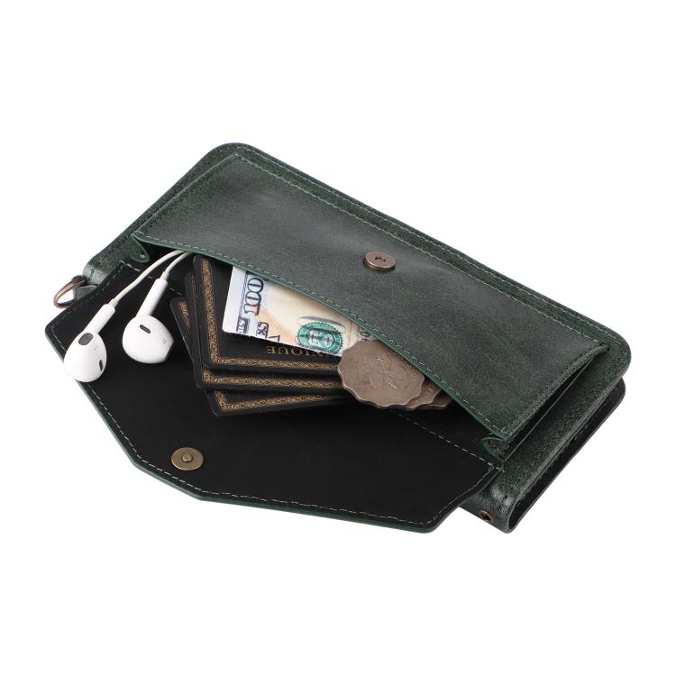 For Galaxy A57 5G Multi-card Slots Crossbody Cowhide Leather Phone Case