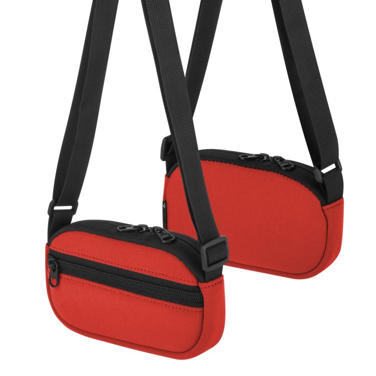 Crossbody Carrying Sleeve Bag with Adjustable Shoulder Strap & Dual Pockets for Beijue Handheld Game Console