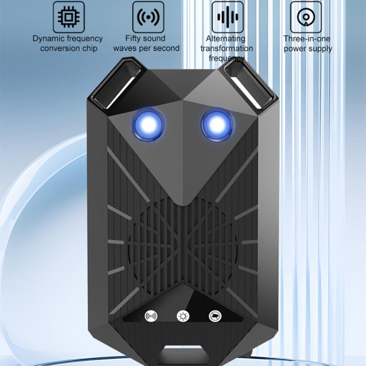 Intelligent Car Ultrasonic Mouse Repeller - Black