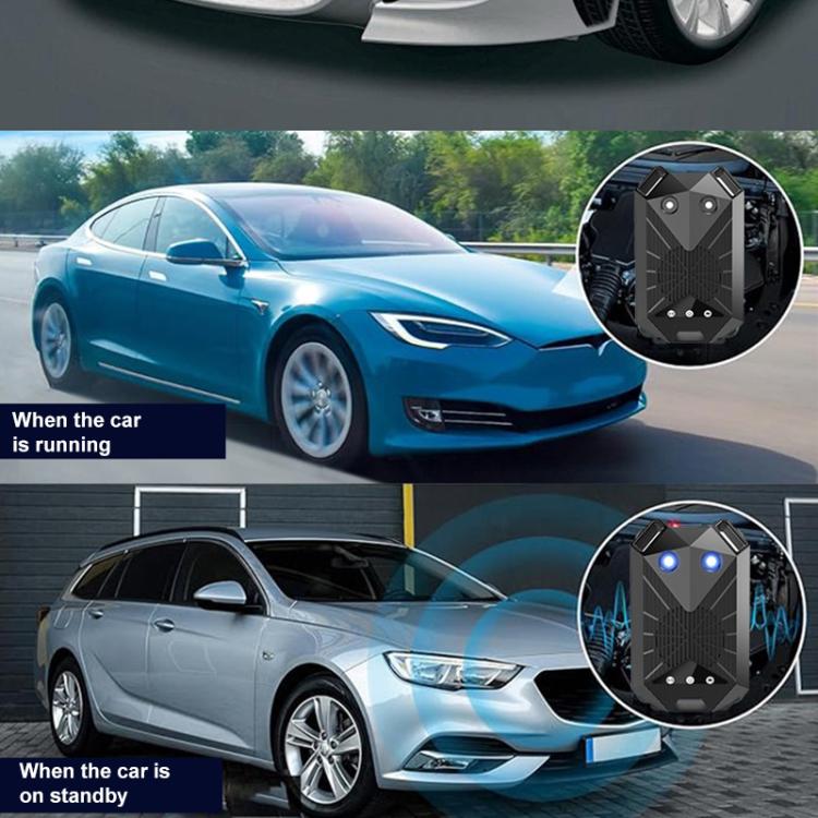Intelligent Car Ultrasonic Mouse Repeller - Black