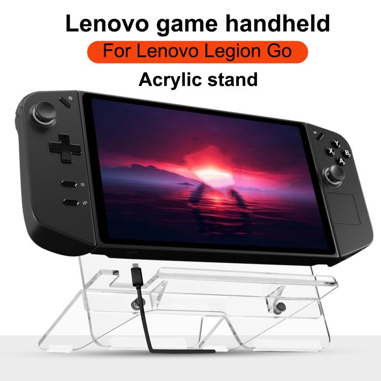 Acrylic Desktop Stand for Legion Go / Nintendo Switch 1 & 2 - Transparent