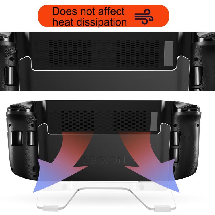 Acrylic Desktop Stand for Legion Go / Nintendo Switch 1 & 2 - Transparent