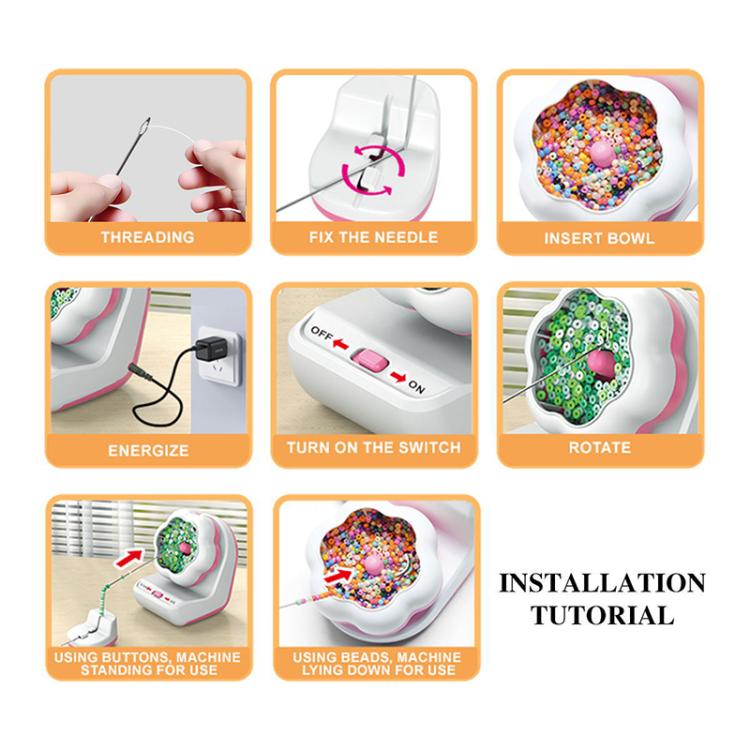 DIY Manual Electric Automatic Beading Machine