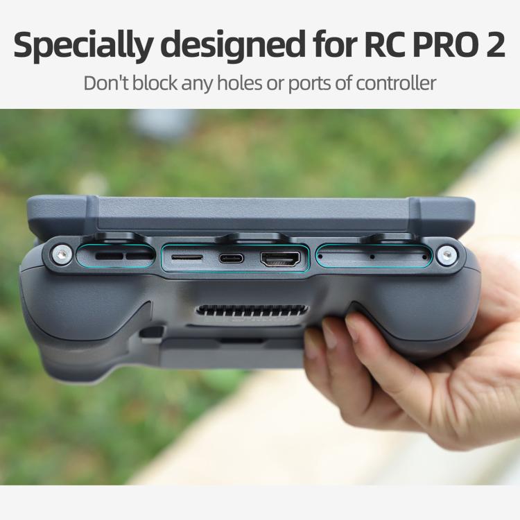 For DJI RC Pro 2 Sunnylife GS013 Multi-Purpose Lanyard with CNC Aluminum Buckle - Grey